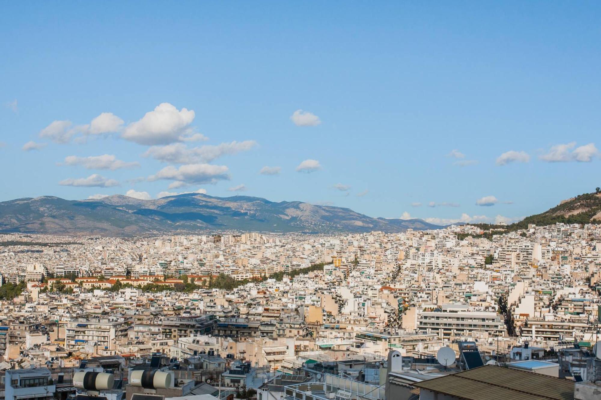 Ferienwohnung The Hill By Zoia Living Athen Exterior foto